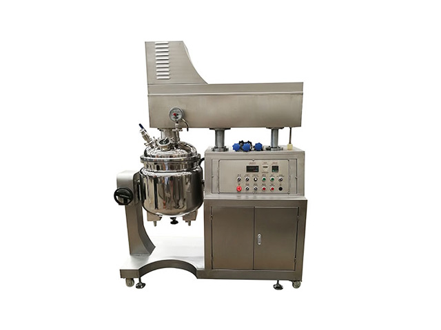 Small Lab Vacuum Homogenizer Emulsifying Mixer