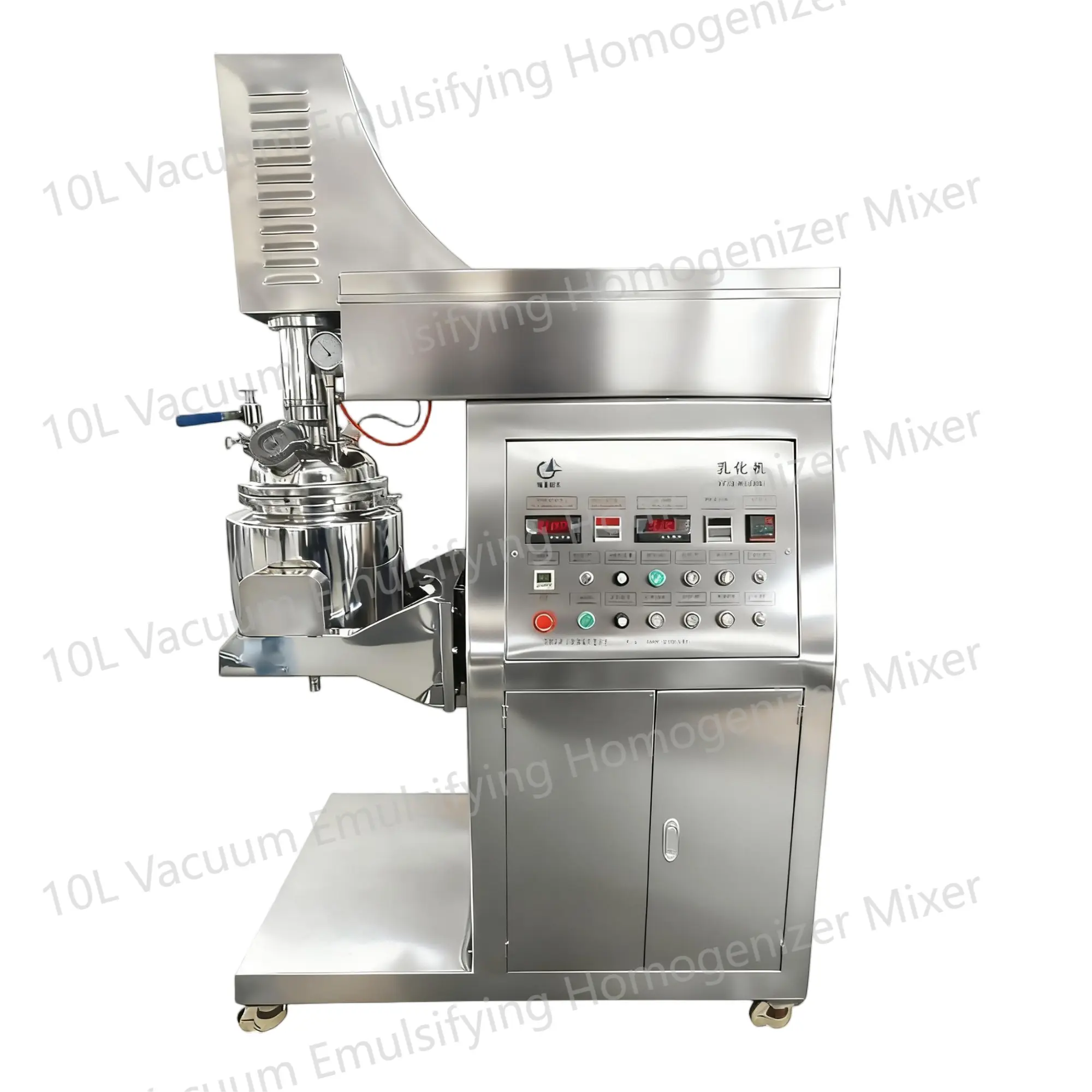 10L Vacuum Emulsifying Homogenizer Mixer